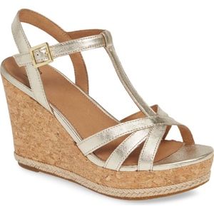 Melissa Ugg Metallic Wedges